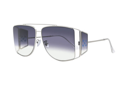 RETROSUPERFUTURE FH0 Beige Purple Mix Sunglasses