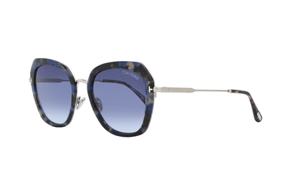 TOM FORD TF792 Blue Black Mix - 56W Sunglasses