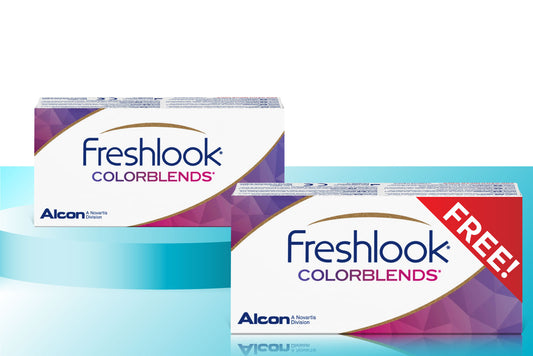 BUY 1 GET 1 FRESHLOOK COLORBLENDS BI-WEEKLY PACK OF 2