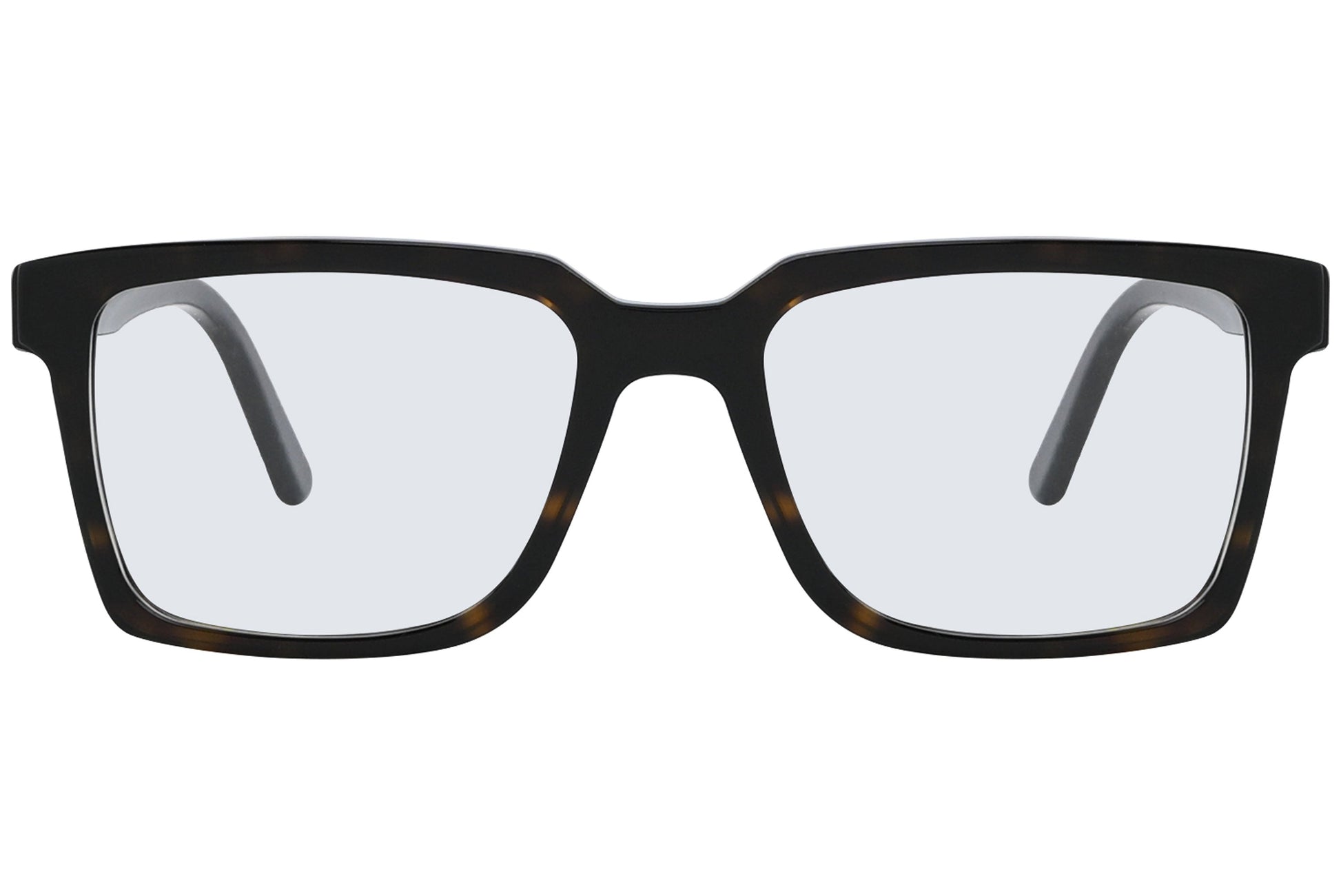 Close-up of LOOK Eyeglasses 5397 – front square frame in C3, showing sharp lens cut and clean bridge
