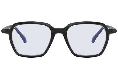 Geometric Reading Glasses - Dark Grey Wood