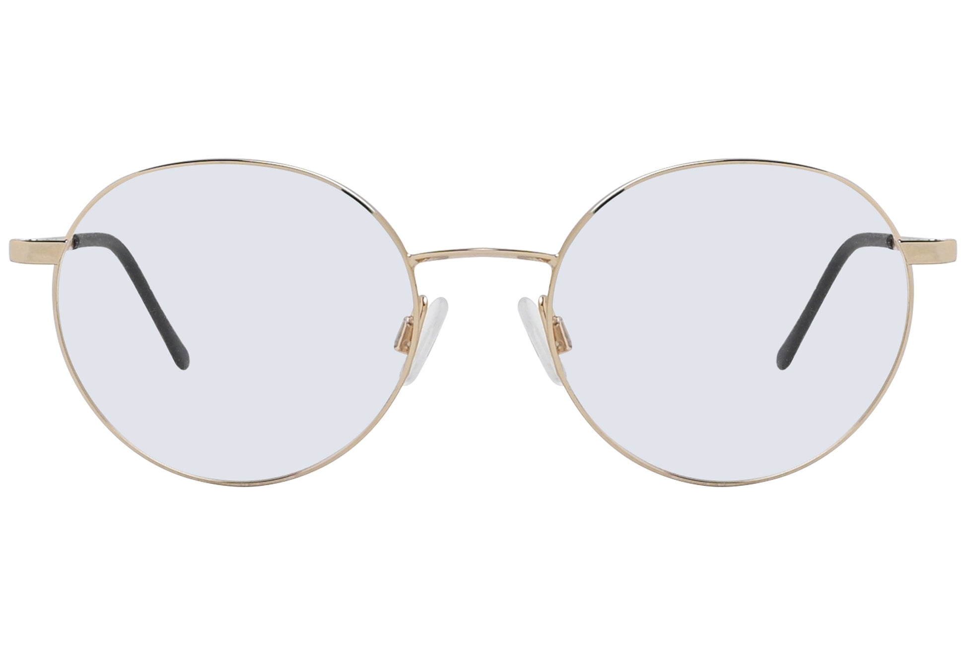 Close-up of LOOK Eyeglasses 6392 – front round frame in M1, highlighting lens and bridge details