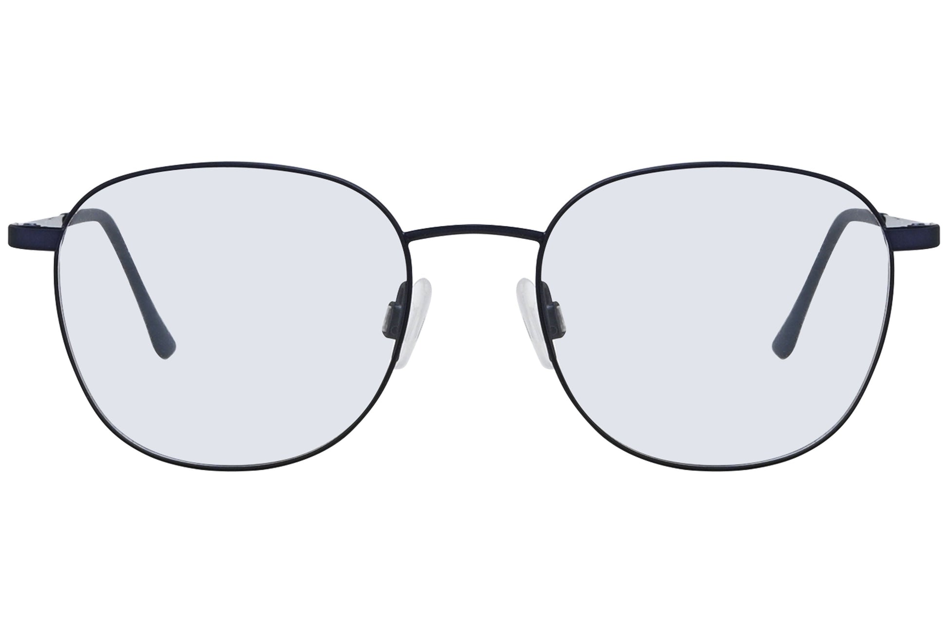 Close-up of LOOK Eyeglasses 6391 – front round frame in M5, highlighting lens and bridge design