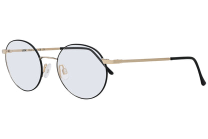 Side view of LOOK Eyeglasses 6392 in M6 – round unisex frame with temple detail