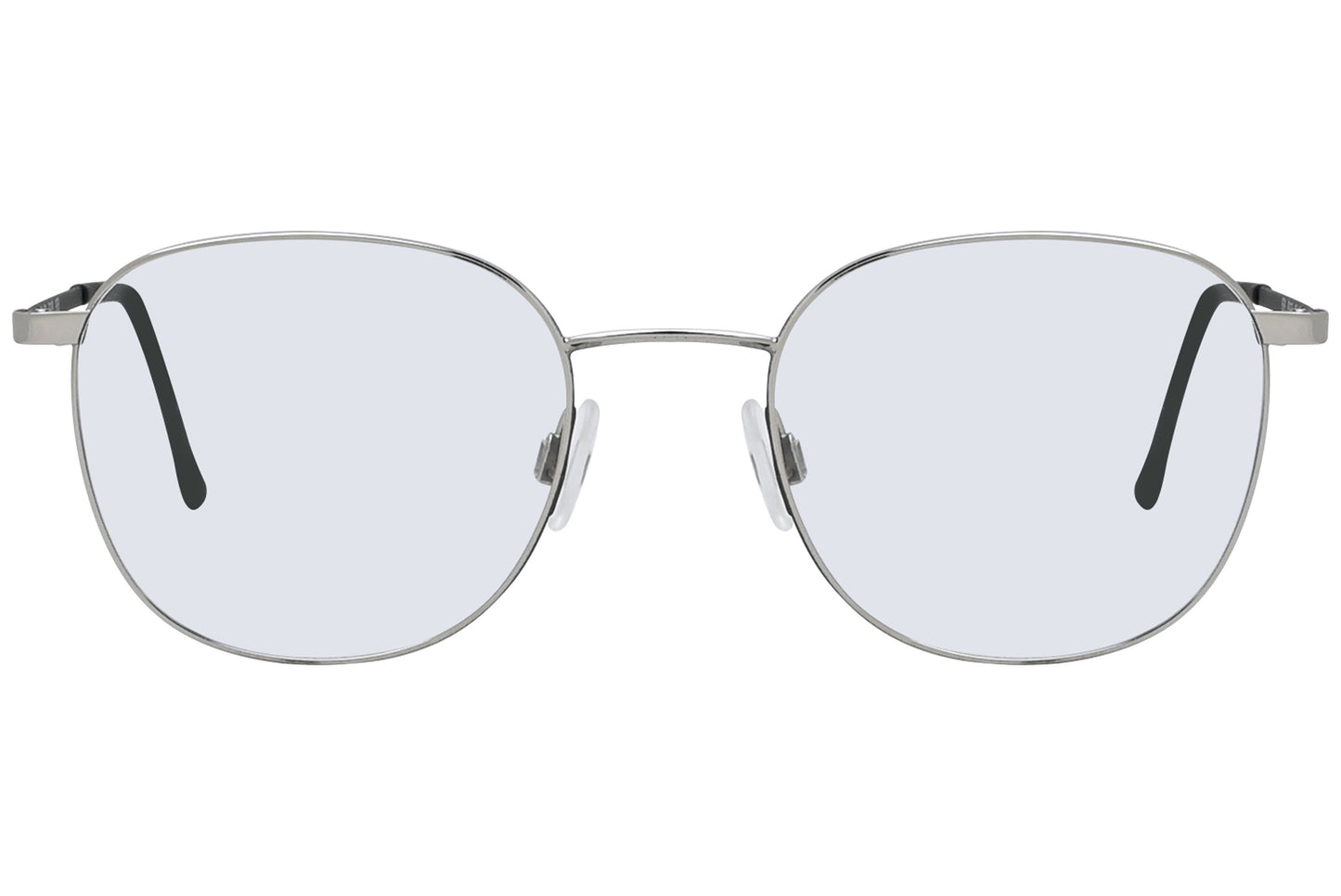 Close-up of LOOK Eyeglasses 6391 – front round frame in M8, showing lens and bridge details