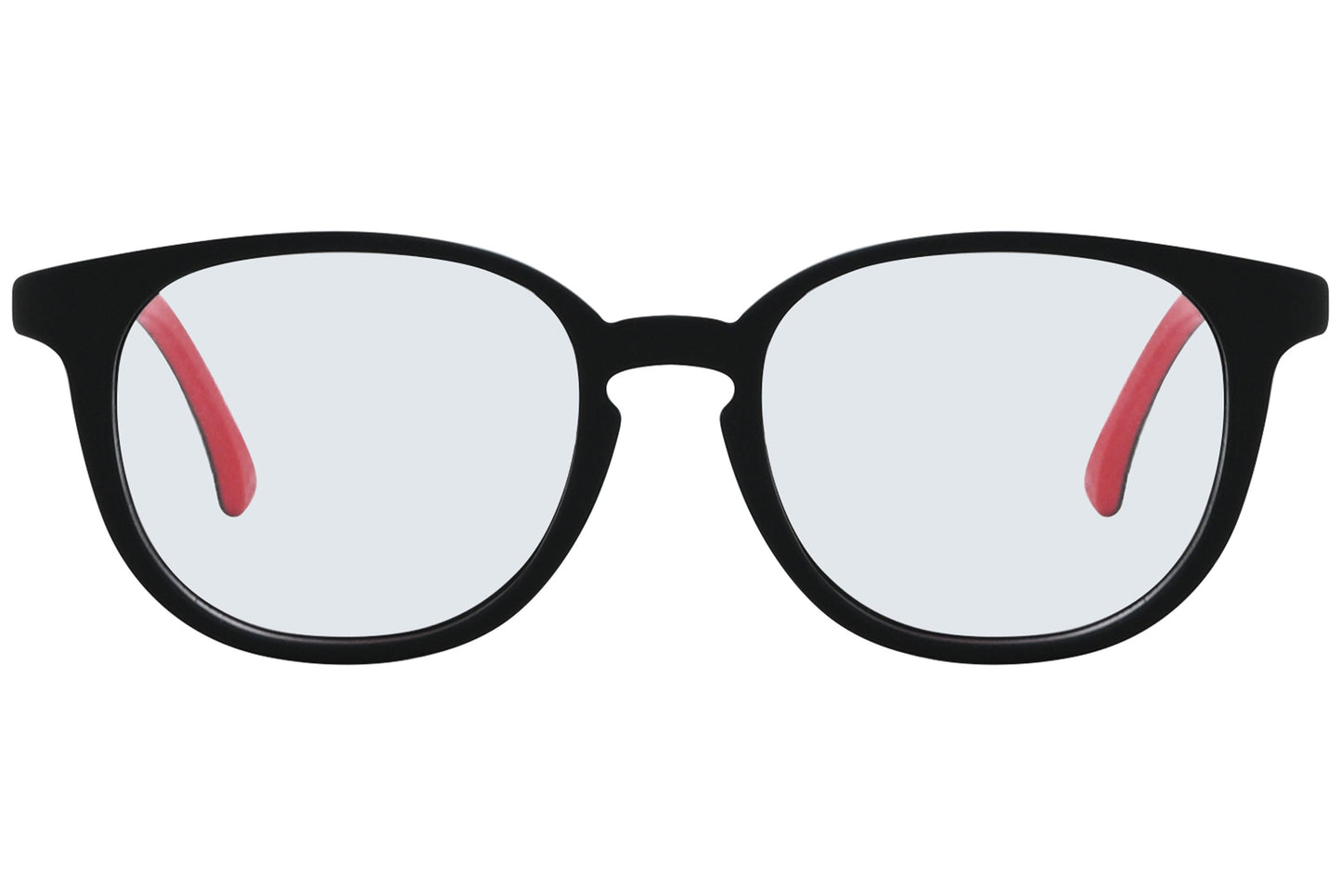 Close-up of LOOK Eyeglasses 3884 – front rectangular frame in W1, showcasing minimal shape and bright finish