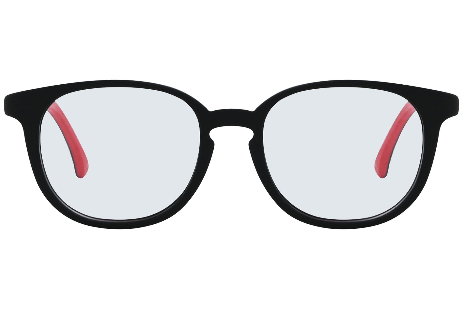 Close-up of LOOK Eyeglasses 3884 – front rectangular frame in W1, showcasing minimal shape and bright finish