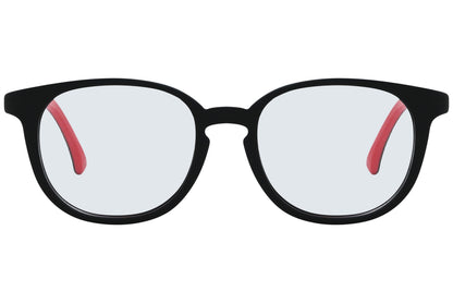 Close-up of LOOK Eyeglasses 3884 – front rectangular frame in W1, showcasing minimal shape and bright finish