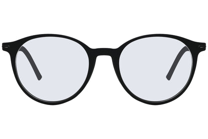  Close-up of LOOK Eyeglasses 4620 – front round frame in W1, showing smooth curves and classic bridge