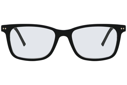 Close-up of LOOK Eyeglasses 5401 – front rectangle frame in W1, showing bridge and lens detail

