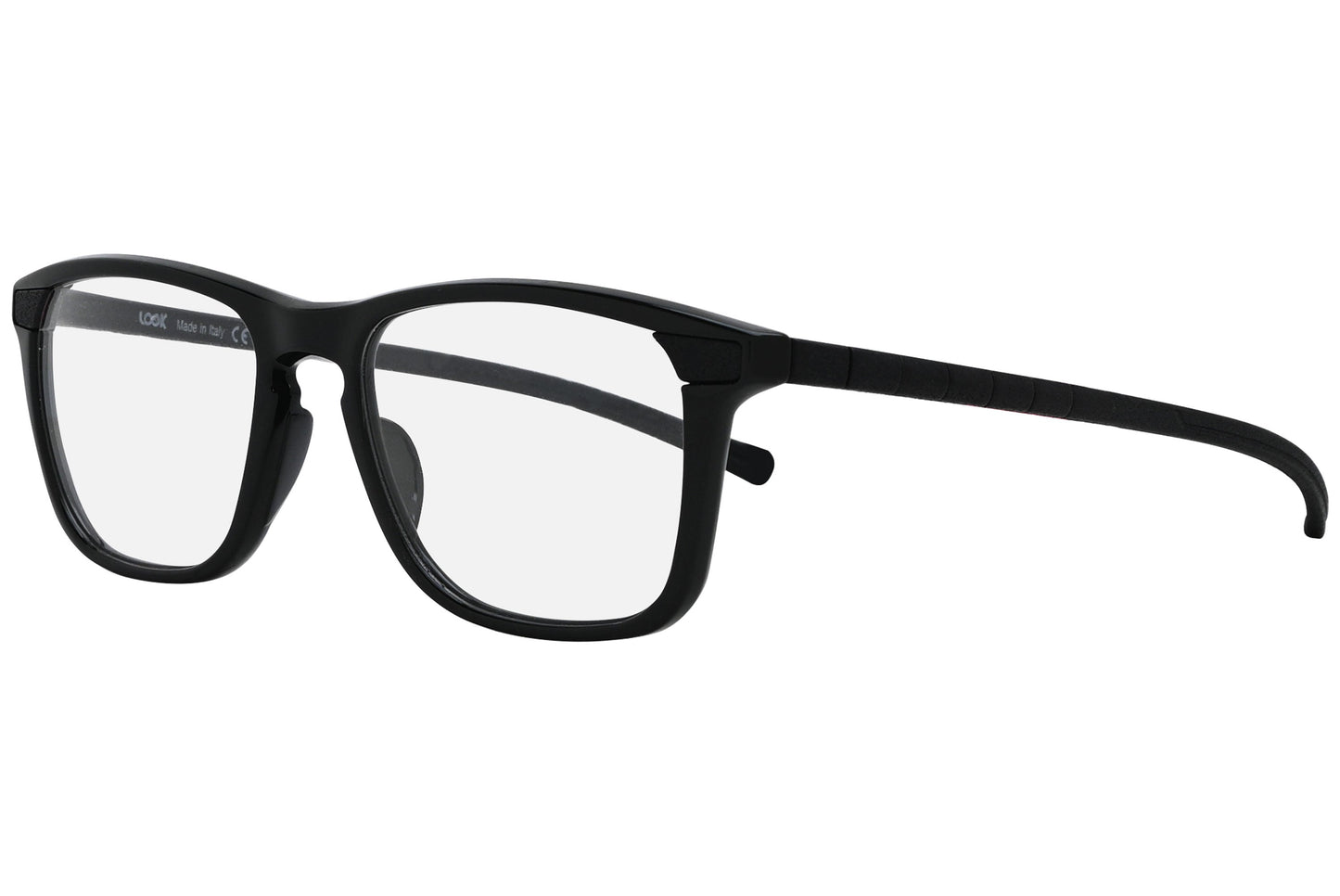  Side view of LOOK Eyeglasses 4671 in W1 – wide square frame with clean-cut temple design