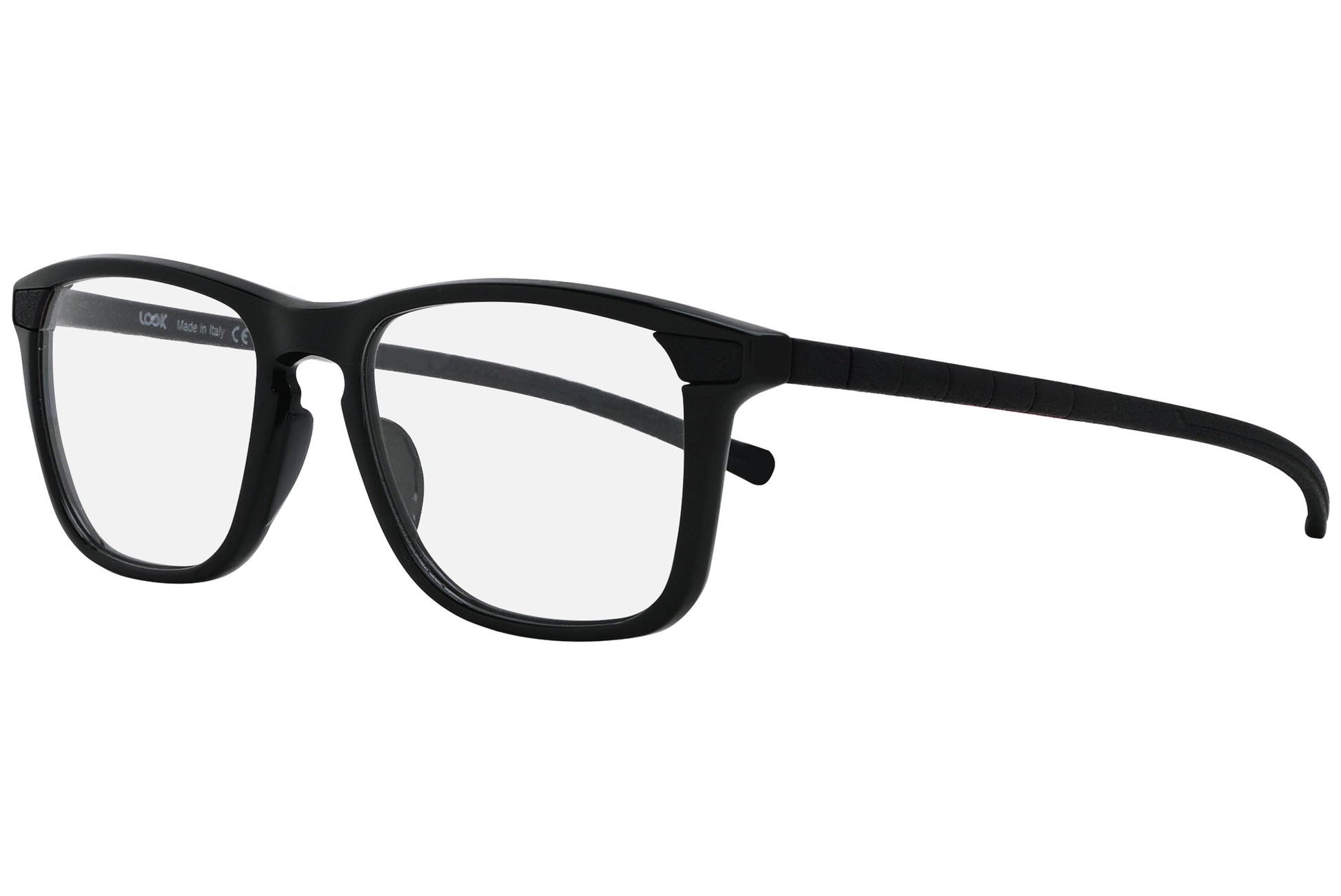  Side view of LOOK Eyeglasses 4671 in W1 – wide square frame with clean-cut temple design