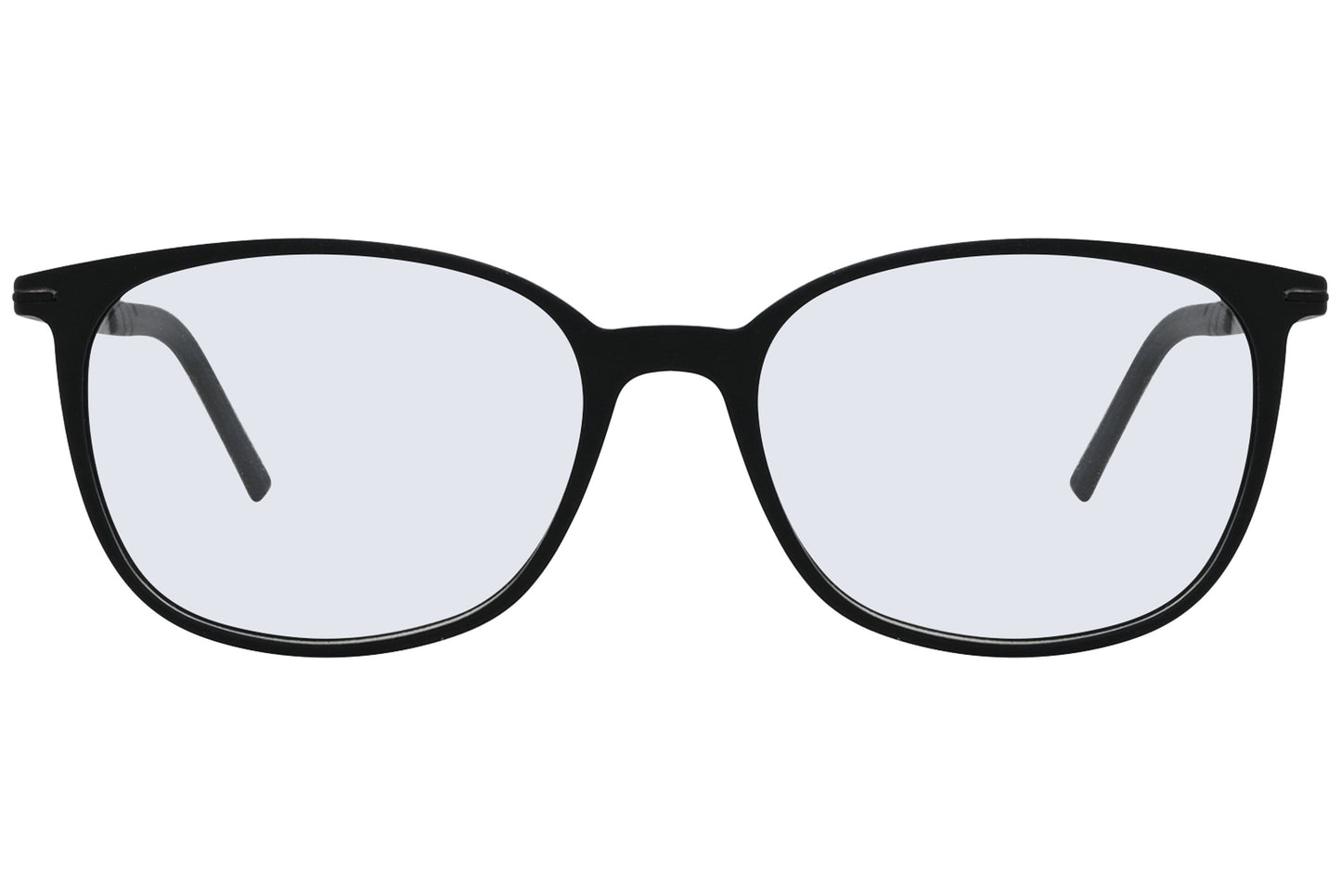 Close-up of LOOK Eyeglasses 4619 – front rectangular frame in W1, showing smooth lines and bridge detail
