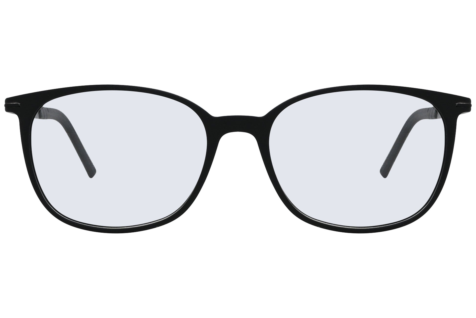 Close-up of LOOK Eyeglasses 4619 – front rectangular frame in W1, showing smooth lines and bridge detail