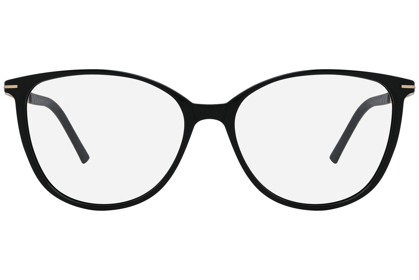 Close-up of LOOK Eyeglasses 4613 – front rectangular frame in W1, showing sharp lines and white bridge