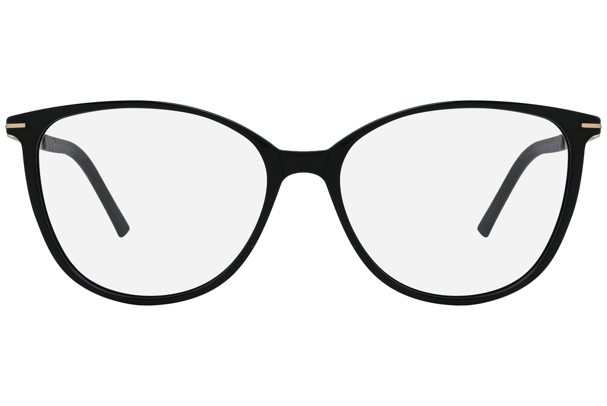 Close-up of LOOK Eyeglasses 4613 – front rectangular frame in W1, showing sharp lines and white bridge