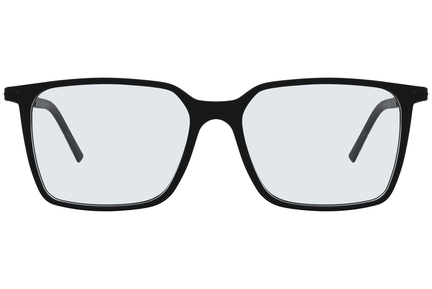 Close-up of LOOK Eyeglasses 4610 – front square frame in W1, highlighting structured corners and bridge detail