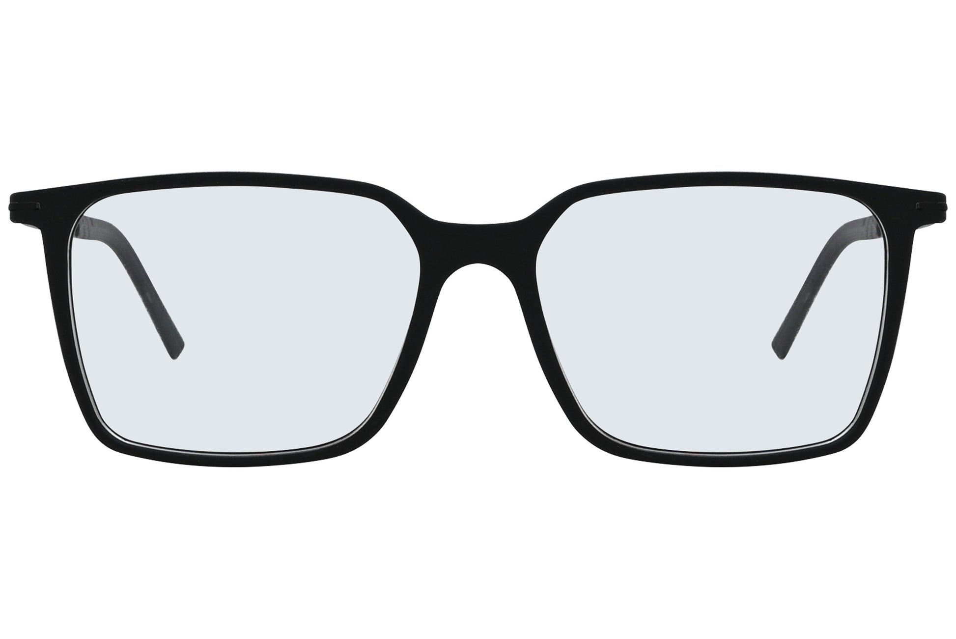 Close-up of LOOK Eyeglasses 4610 – front square frame in W1, highlighting structured corners and bridge detail