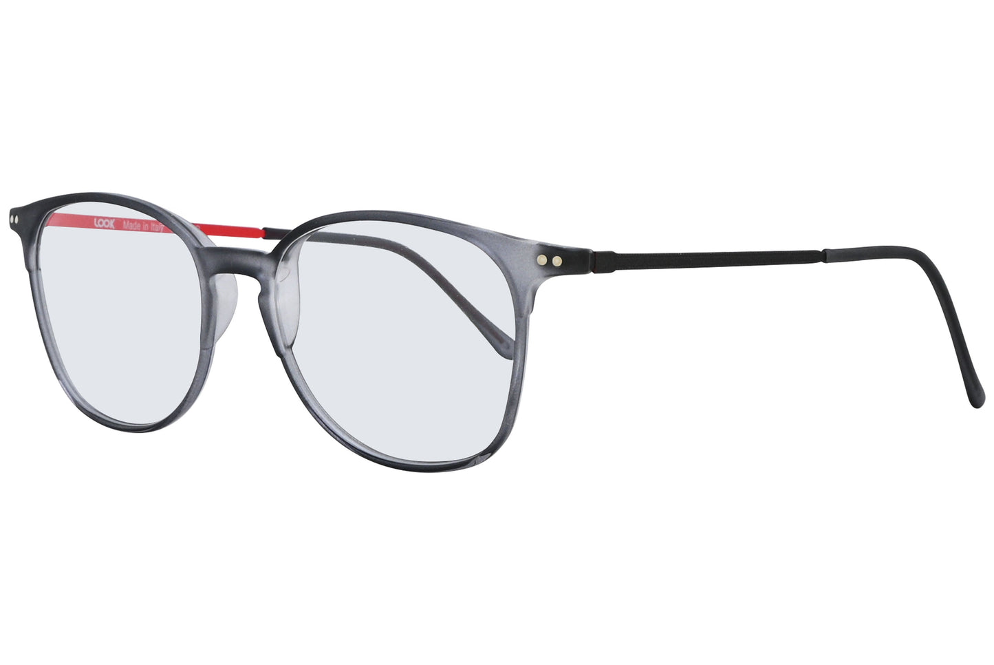 Side view of LOOK Eyeglasses 5360 in W10 – round frame with slim arms and soft silhouette