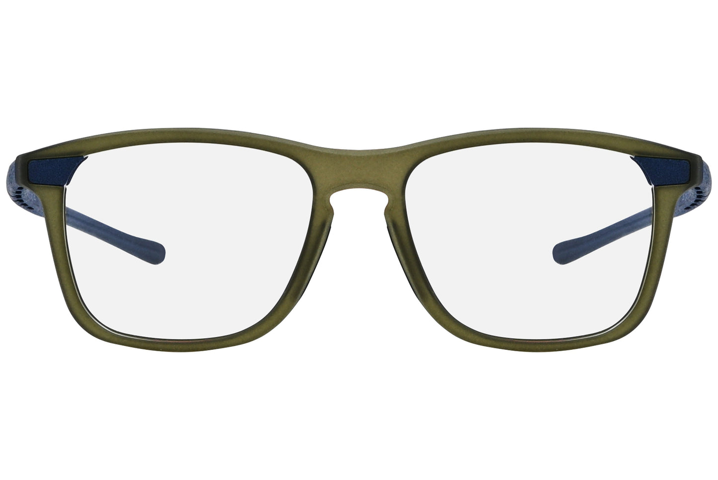 Close-up of LOOK Eyeglasses 4671 – front rectangular frame in W2, showing clean angles and bridge detail