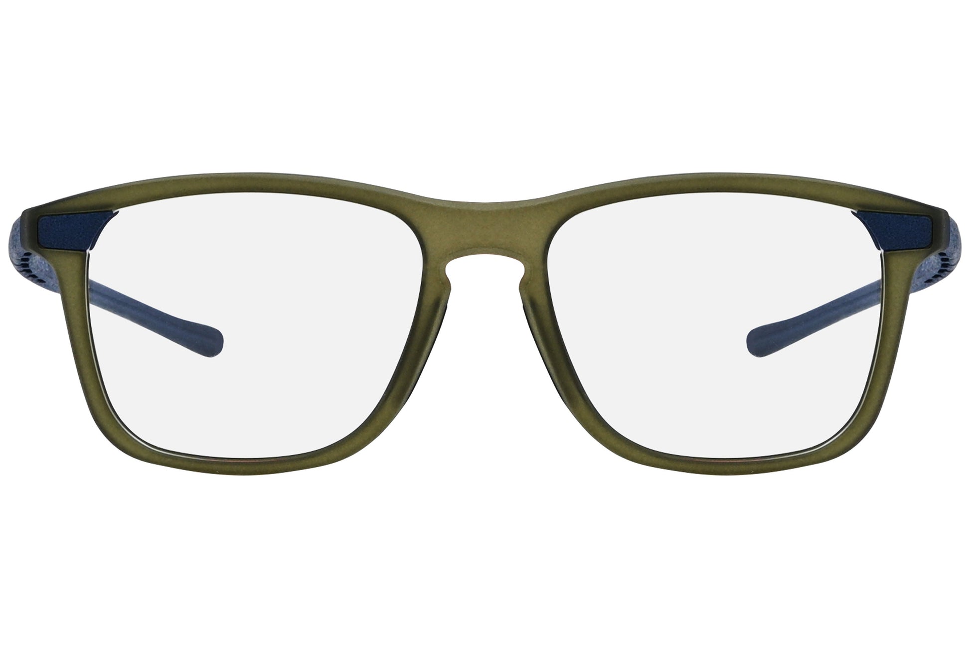 Close-up of LOOK Eyeglasses 4671 – front rectangular frame in W2, showing clean angles and bridge detail