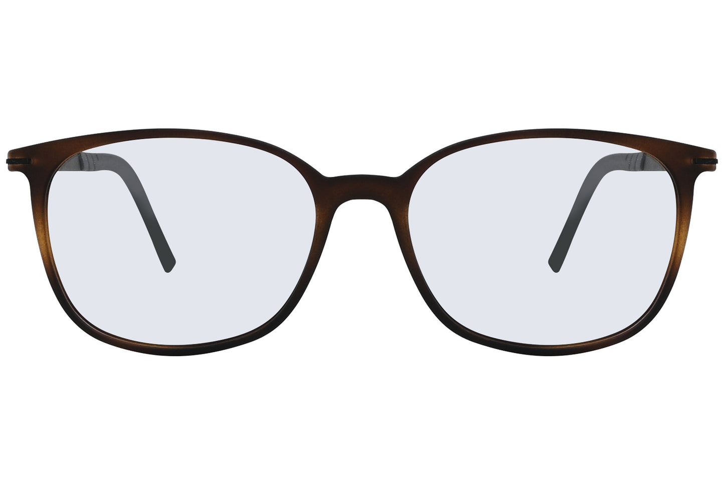 Close-up of LOOK Eyeglasses 4619 – front rectangular frame in W2, highlighting lens shape and clean bridge