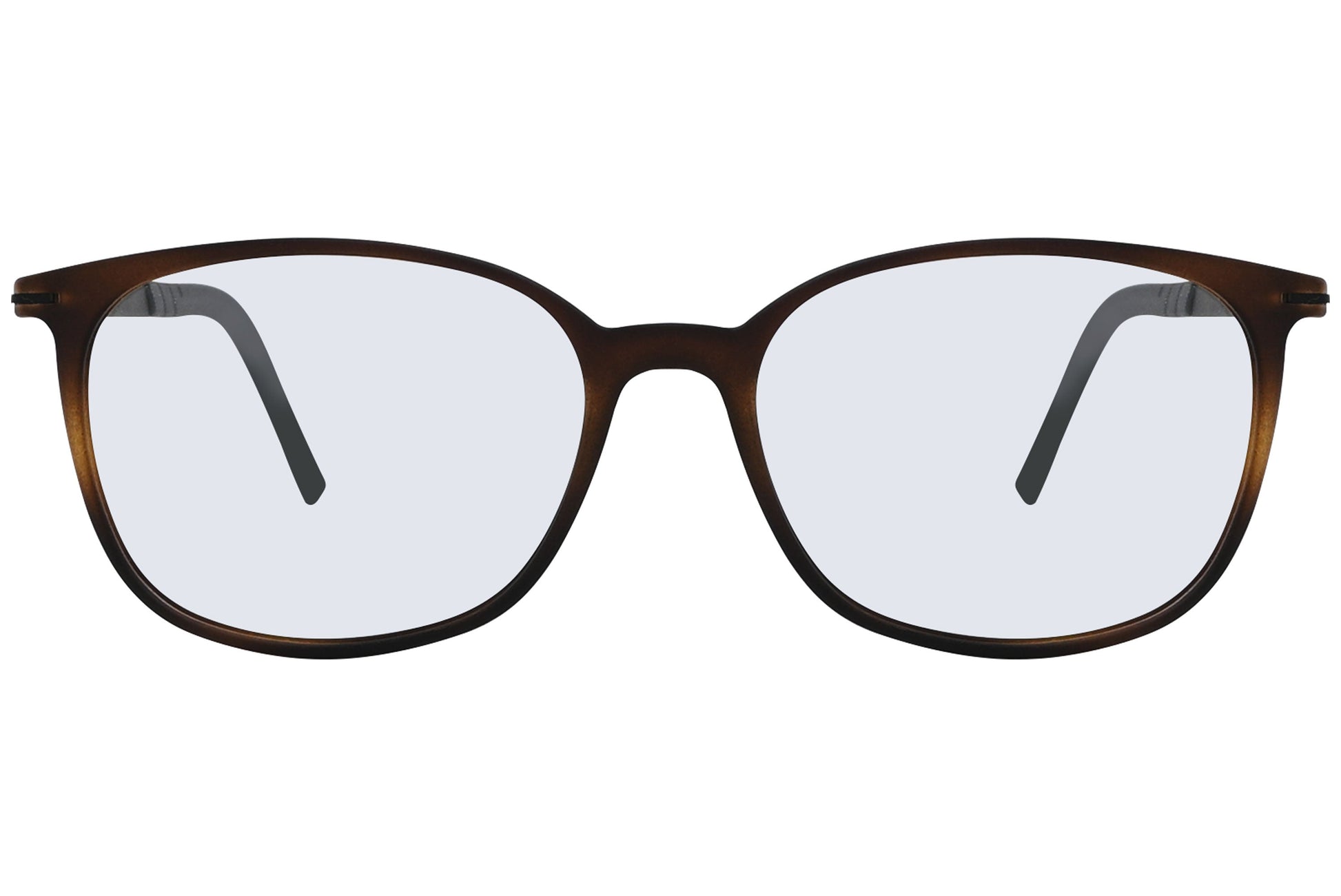 Close-up of LOOK Eyeglasses 4619 – front rectangular frame in W2, highlighting lens shape and clean bridge