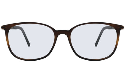 Close-up of LOOK Eyeglasses 4619 – front rectangular frame in W2, highlighting lens shape and clean bridge