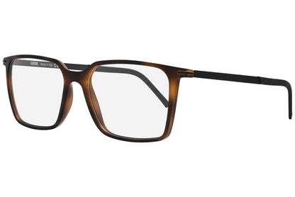 Side view of LOOK Eyeglasses 4610 in W2 – square frame with neutral-toned temples