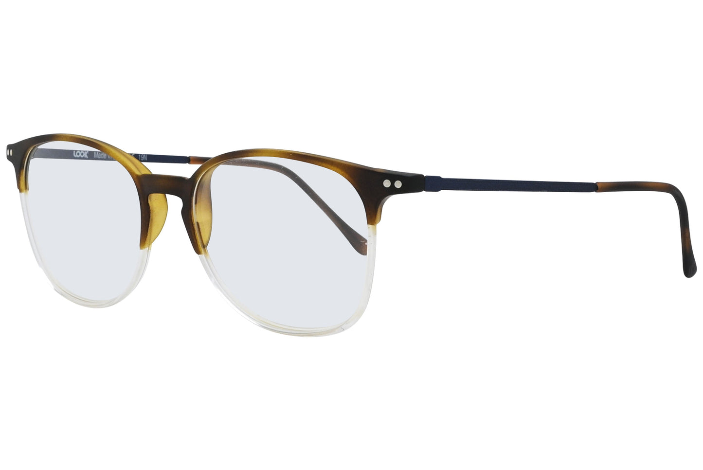 Side view of LOOK Eyeglasses 5360 in W3 – round frame with streamlined temple arms