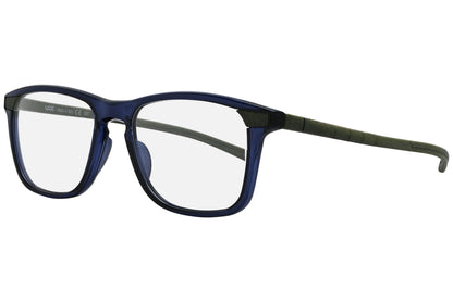 Side view of LOOK Eyeglasses 4671 in W3 – wide rectangular frame with neutral-tone temple arms