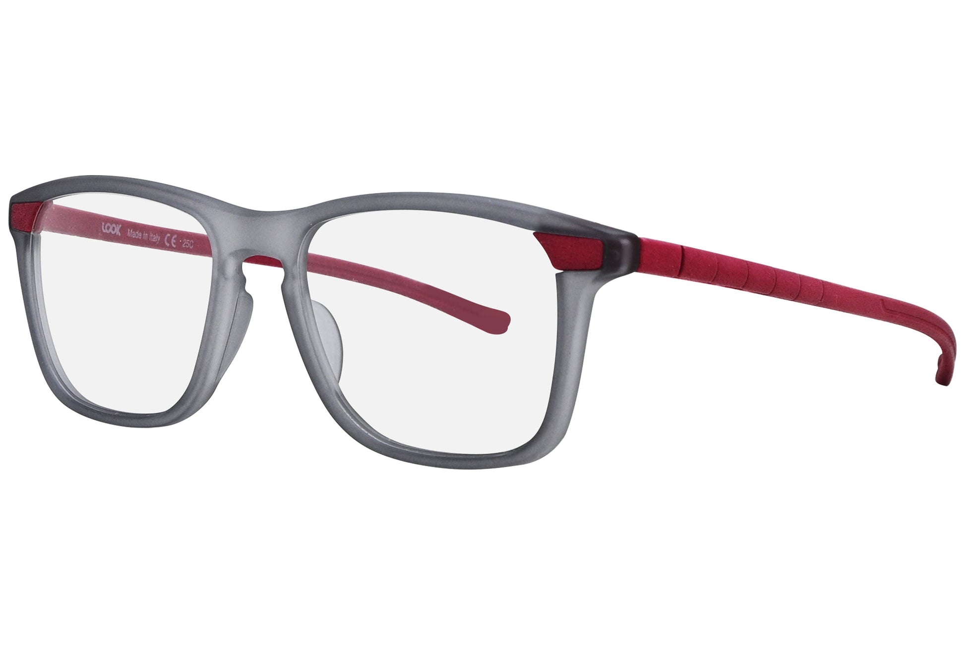 Side view of LOOK Eyeglasses 4671 in W4 – wide rectangle frame with strong temple lines