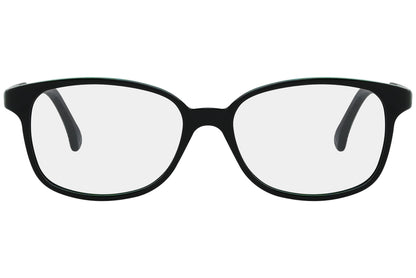 Close-up of LOOK Eyeglasses 3882 – front wayfarer frame in W5, highlighting smooth curves and clean bridge