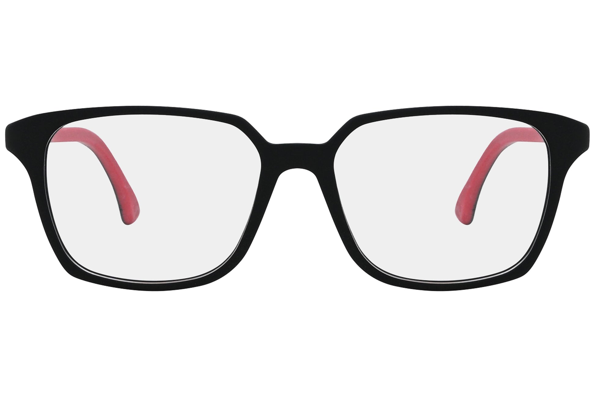 Close-up of LOOK Eyeglasses 3883 – front wayfarer frame in W5, highlighting bold browline and clean bridge
