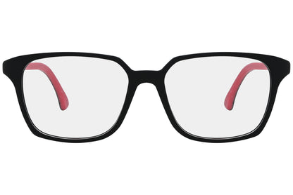 Close-up of LOOK Eyeglasses 3883 – front wayfarer frame in W5, highlighting bold browline and clean bridge