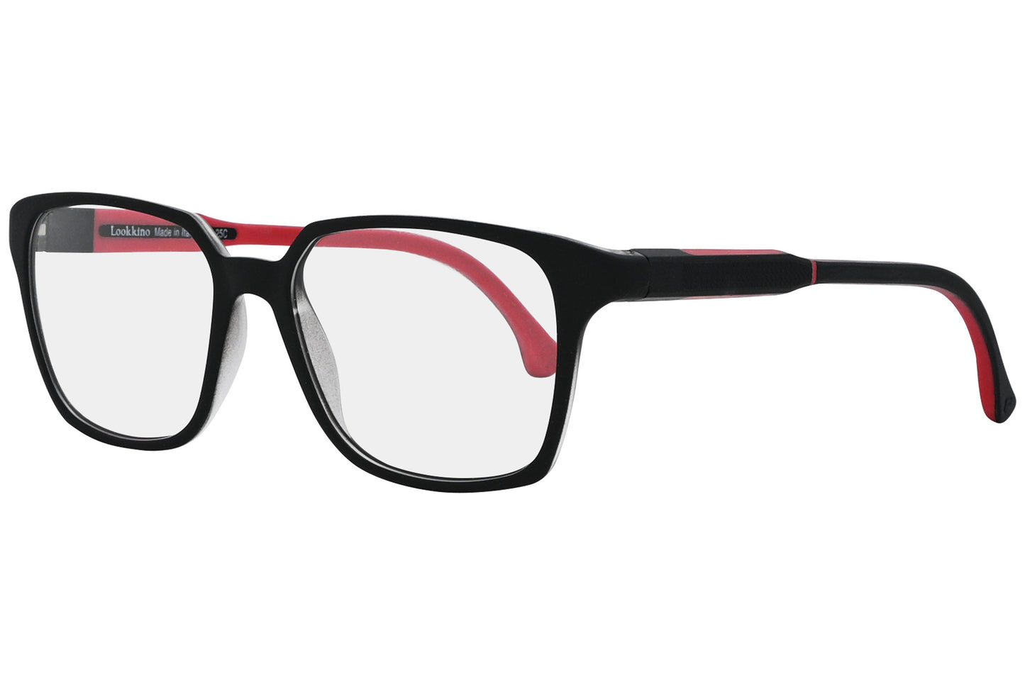 Side view of LOOK Eyeglasses 3883 in W5 – wayfarer frame with warm-toned temple arms