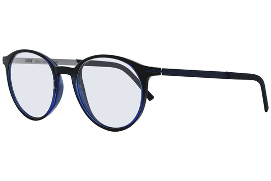 Side view of LOOK Eyeglasses 4620 in W6 – round frame with neutral temple arms