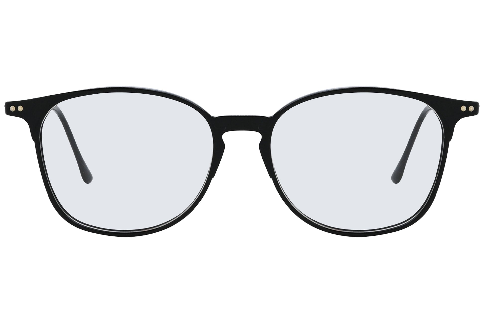 Close-up of LOOK Eyeglasses 5360 – front round frame in W7, highlighting curved lens and classic bridge