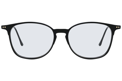 Close-up of LOOK Eyeglasses 5360 – front round frame in W7, highlighting curved lens and classic bridge