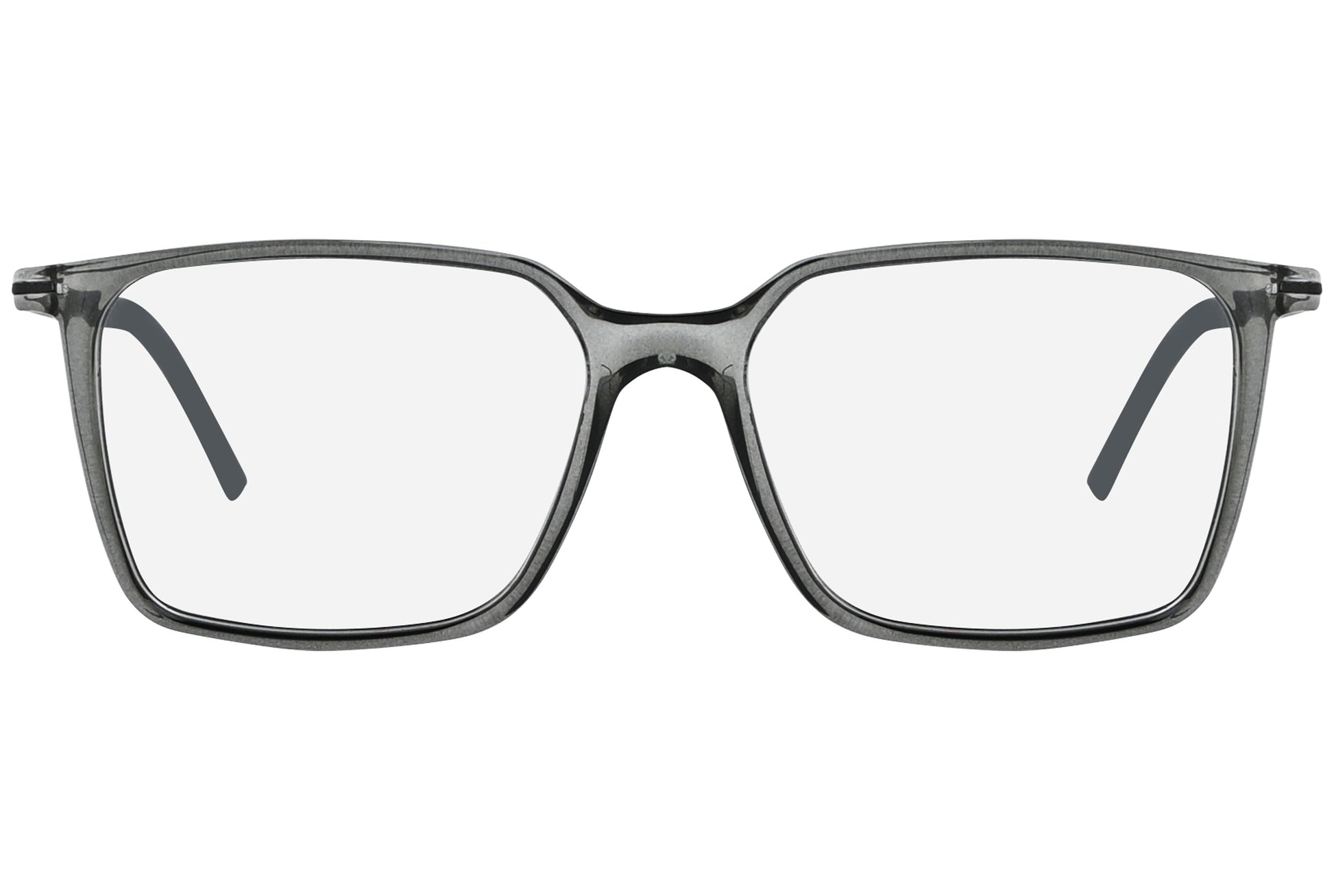 Close-up of LOOK Eyeglasses 4610 – front wayfarer frame in W7, showcasing bold curves and clean bridge design