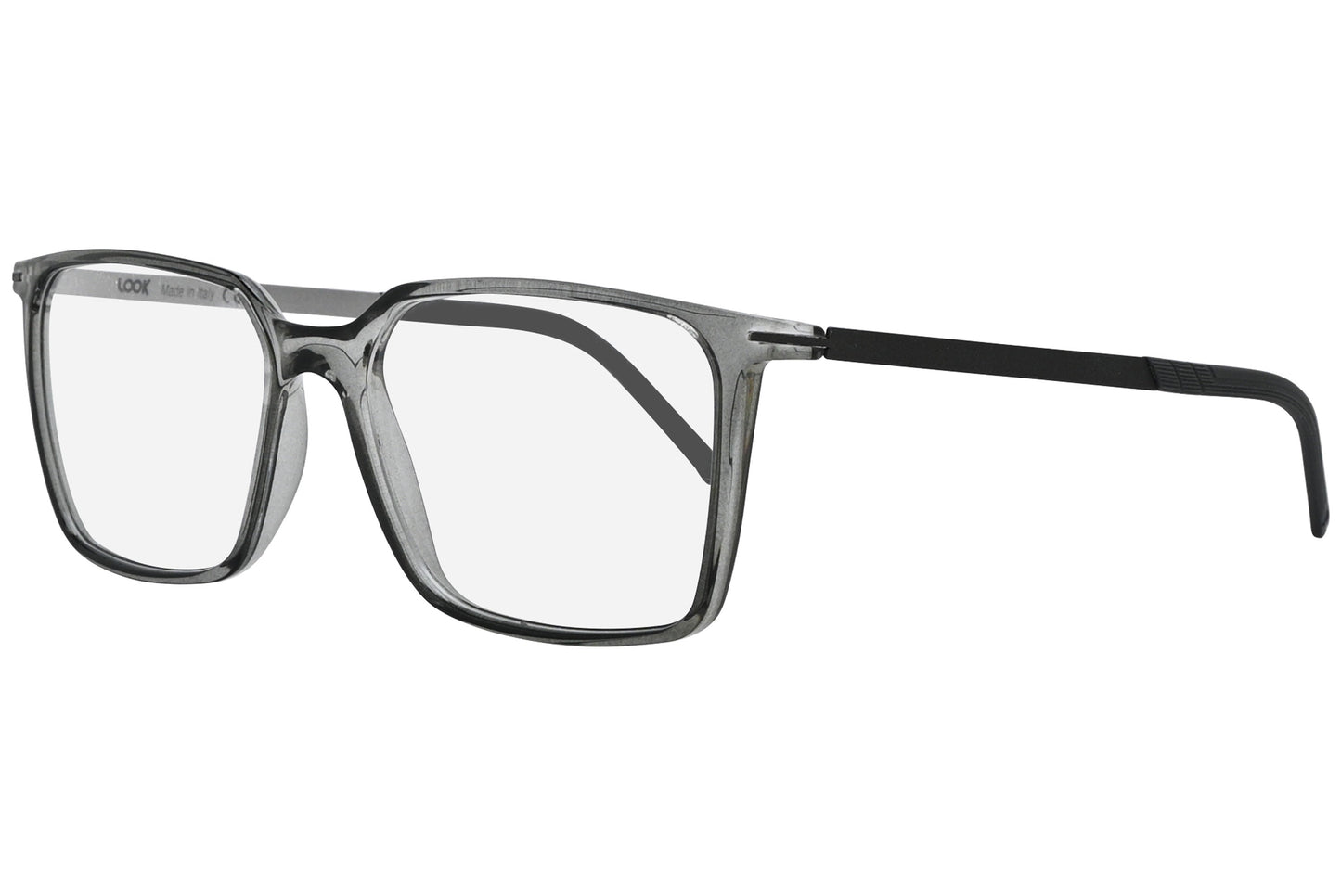 Side view of LOOK Eyeglasses 4610 in W7 – wayfarer frame with soft-toned arms