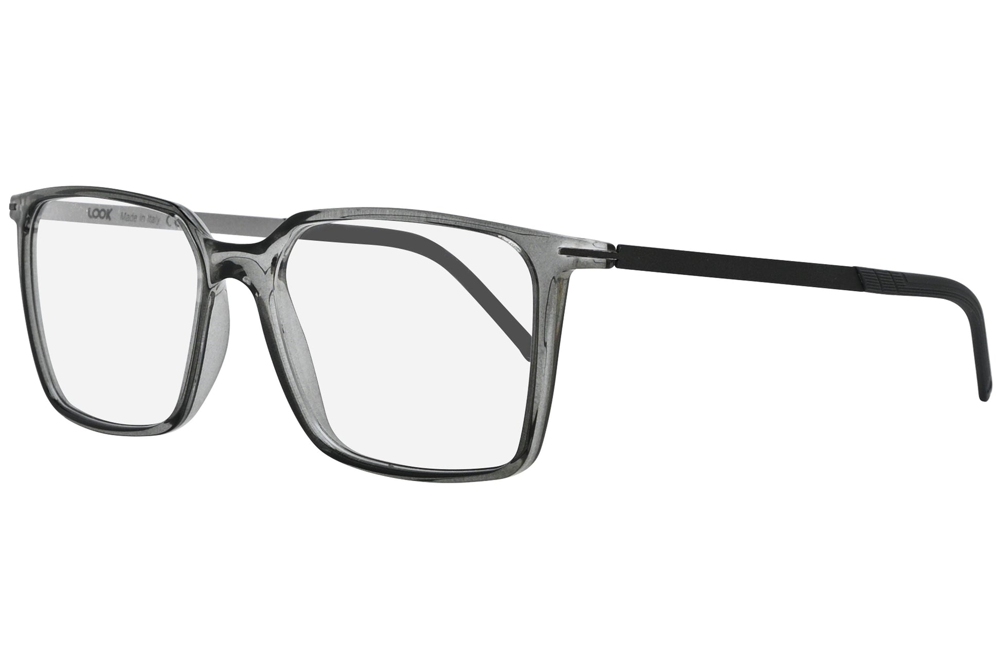 Side view of LOOK Eyeglasses 4610 in W7 – wayfarer frame with soft-toned arms
