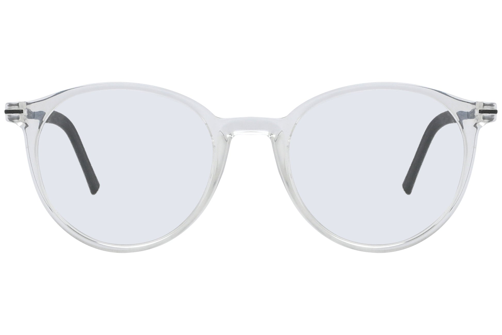 Close-up of LOOK Eyeglasses 4620 – front round frame in W8, highlighting lens shape and bridge design