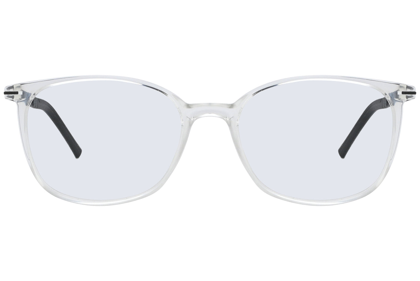 Close-up of LOOK Eyeglasses 4619 – front rectangular frame in W8, highlighting bold lens shape and bridge