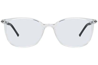 Close-up of LOOK Eyeglasses 4619 – front rectangular frame in W8, highlighting bold lens shape and bridge