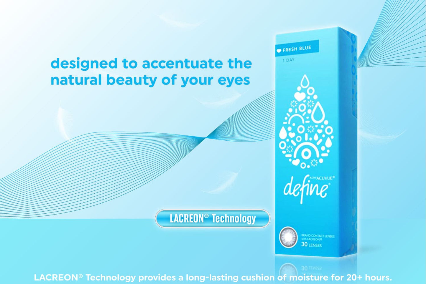 Acuvue Define Fresh Blue 30 pcs.