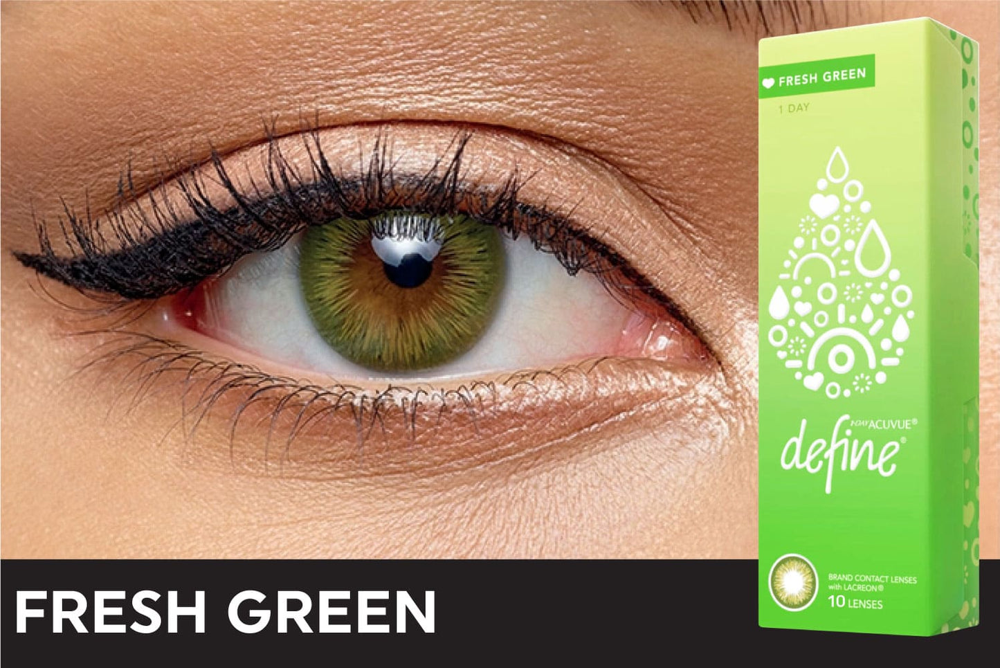 Acuvue Define Fresh Green 10 pcs.