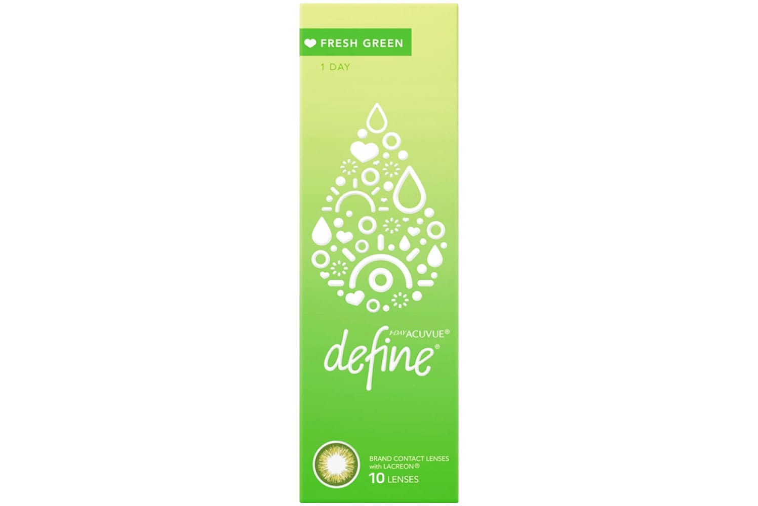 Acuvue Define Fresh Green 10 pcs.