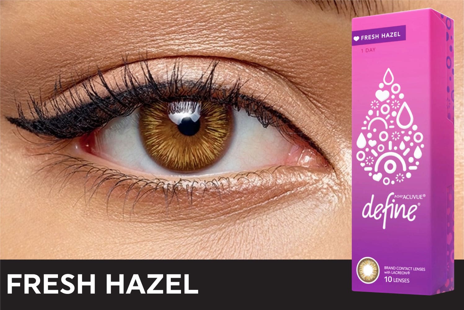 Acuvue Define Fresh Hazel 10 pcs.