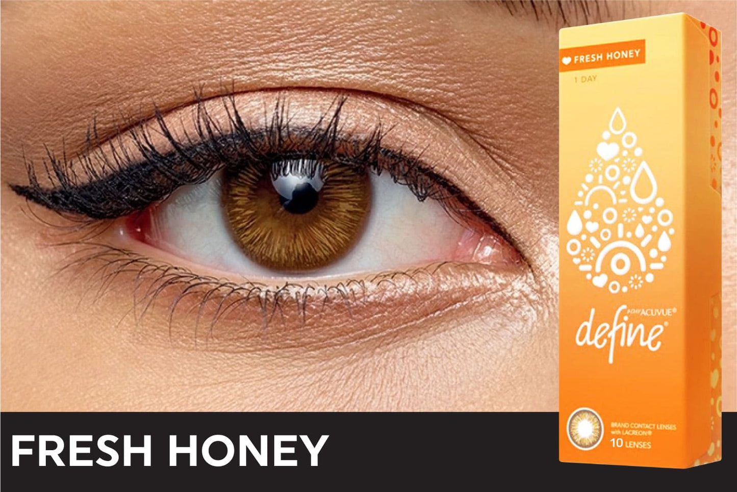 Acuvue Define Fresh Honey 10 pcs.